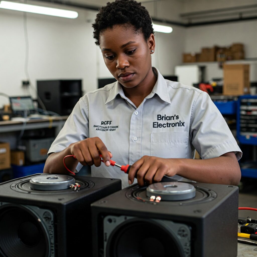 Powered Speakers Repair